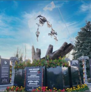 Tamil Genocide Monument in Canada